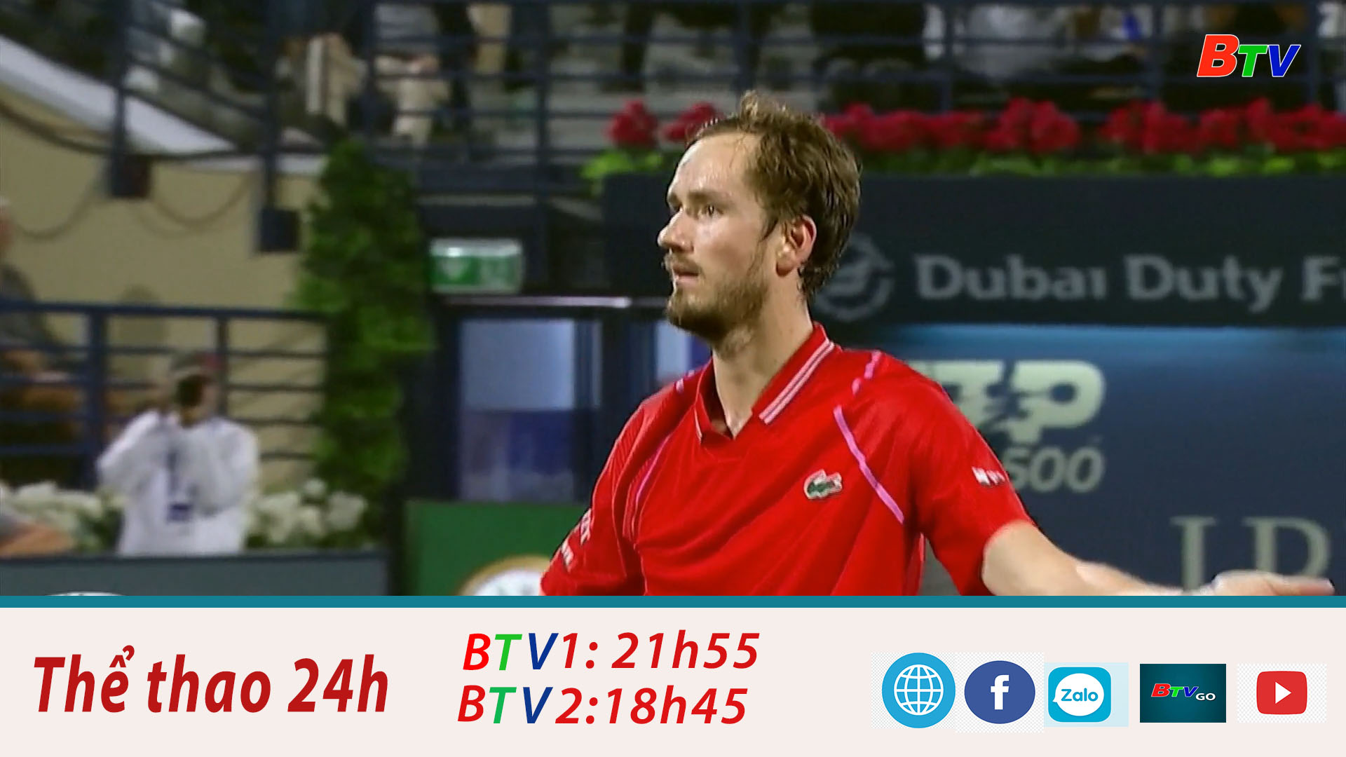 Daniil Medvedev vô địch Dubai Championship 2023